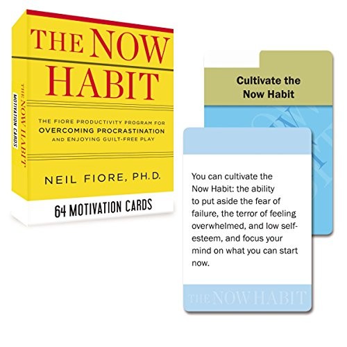 Cover of The Now Habit : 64 Motivation Cards