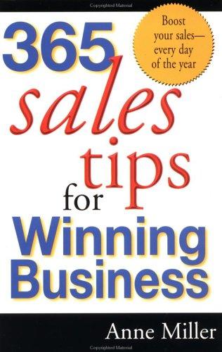 Cover of 365 sales tips for winning business