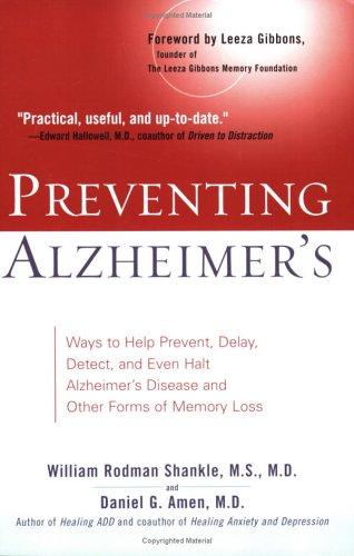Cover of Preventing Alzheimer's