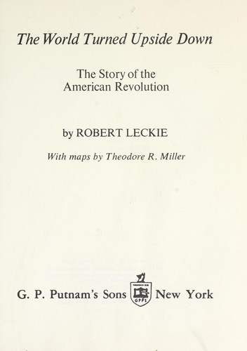 Cover of The world turned upside down