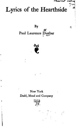 Cover of Lyrics of the Hearthside
