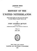 Cover of The Writings of John Lothrop Motley