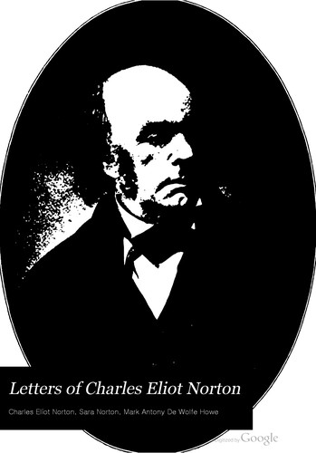 Cover of Letters of Charles Eliot Norton