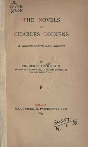 Cover of The novels of Charles Dickens