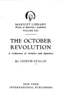 Cover of Ob okti︠a︡brʹskoĭ revoli︠u︡t︠s︡ii