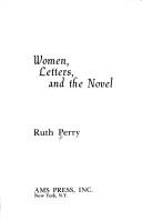Cover of Women, letters, and the novel