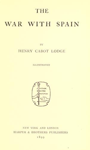 Cover of The war with Spain
