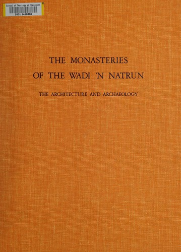 Cover of The architecture and archaeology