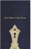 Cover of Jewel mysteries I have known