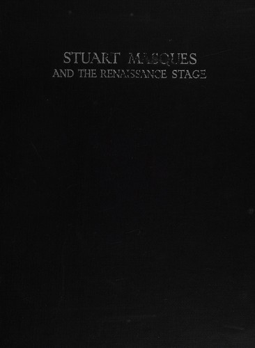 Cover of Stuart masques and the Renaissance stage