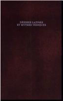 Cover of Déesses latines et mythes védiques