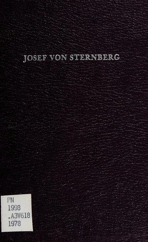 Cover of Josef von Sternberg