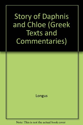 Cover of The story of Daphnis and Chloe