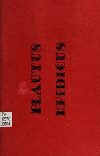 Cover of Epidicus