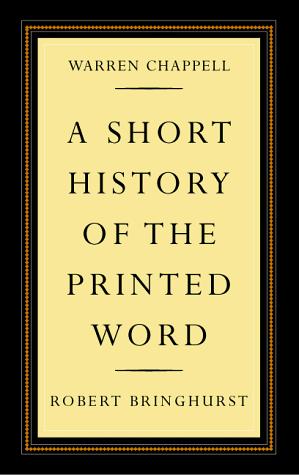 Cover of A short history of the printed word