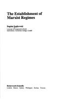 Cover of Establishment of Marxist Regimes