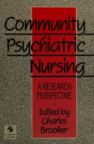 Cover of Community psychiatric nursing