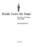 Cover of Kindly leave the stage!
