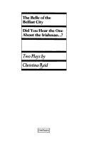 Cover of The Belle of the Belfast City/Did You Hear the One About the Irishman...?/2 Plays