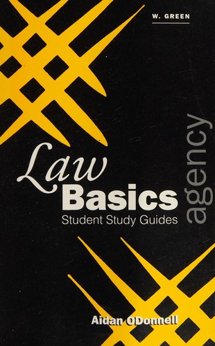 Cover of Agency (Green's Law Basics)