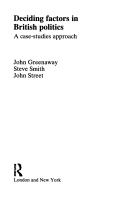 Cover of Deciding Factors in British Politics