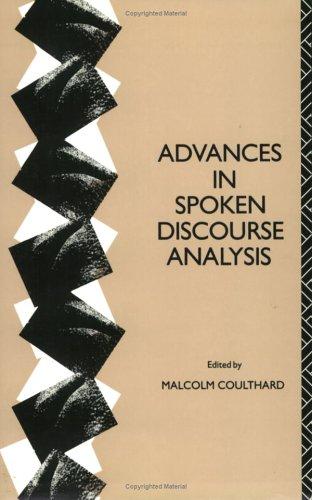 Cover of Advances in spoken discourse analysis