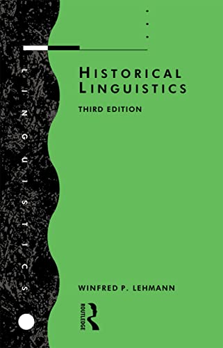 Cover of Historical Linguistics: An Introduction