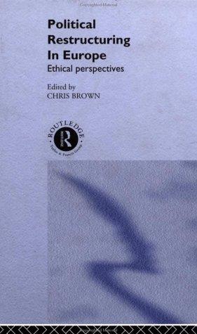 Cover of Political Restructuring in Europe