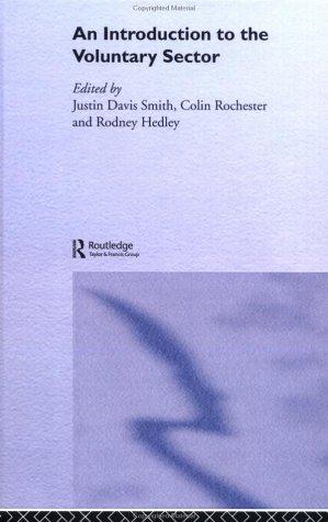 Cover of An Introduction to the Voluntary Sector