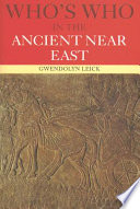Cover of Who's Who in the Ancient Near East