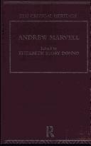 Cover of Andrew Marvell, the critical heritage