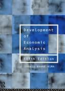 Cover of Development of economic analysis