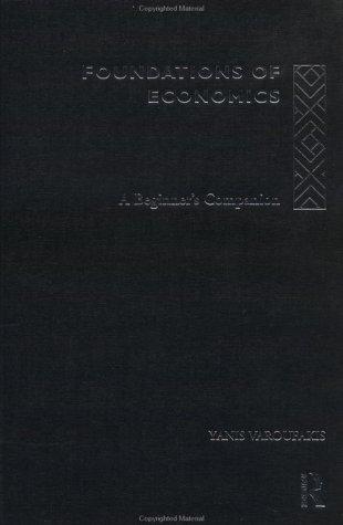 Cover of Foundations of economics