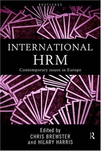 Cover of International HRM