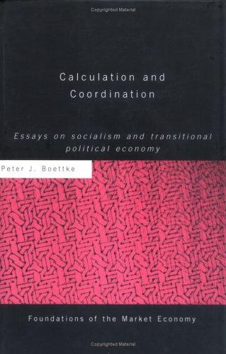 Cover of Calculation and Coordination