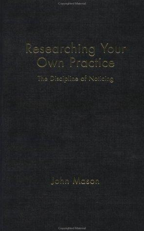 Cover of Researching Your Own Practice