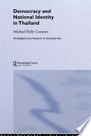 Cover of Democracy and National Identity in Thailand