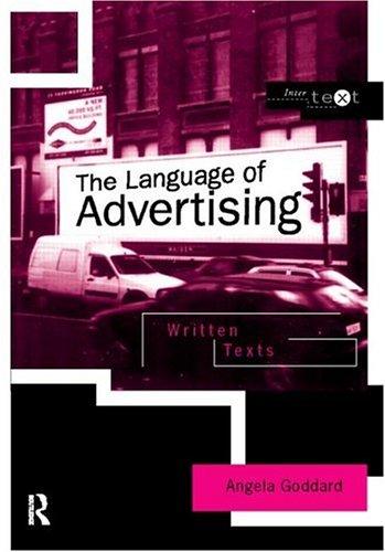 Cover of The Language of Advertising