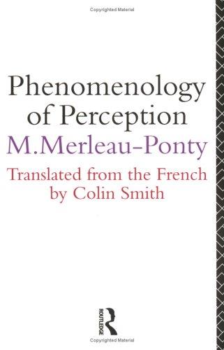 Cover of Phénoménologie de la perception