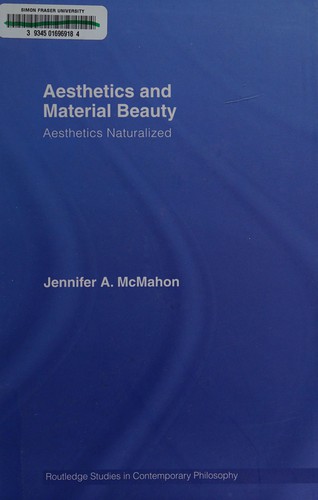 Cover of Aesthetics and material beauty