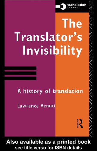 Cover of The Translator Invisibility