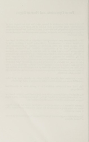 Cover of Peace Operations and Human Rights
