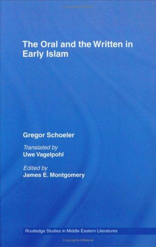 Cover of The oral and the written in early Islam