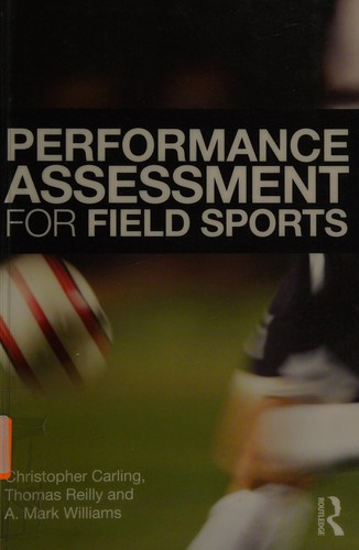 Cover of Performance Assessment for Field Sports