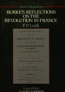 Cover of Burke's Reflections on the Revolution in France