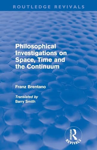 Cover of Philosophical Investigations on Space, Time and the Continuum
