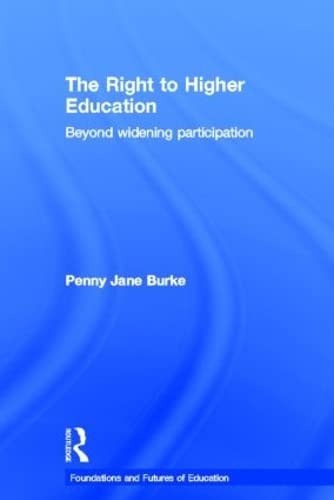 Cover of The right to higher education