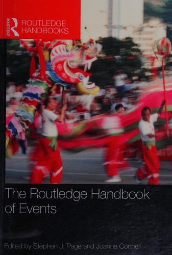 Cover of The Routledge handbook of events