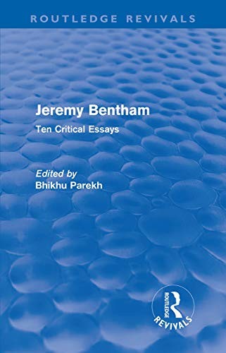 Cover of Jeremy Bentham