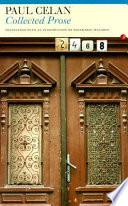 Cover of Collected Prose